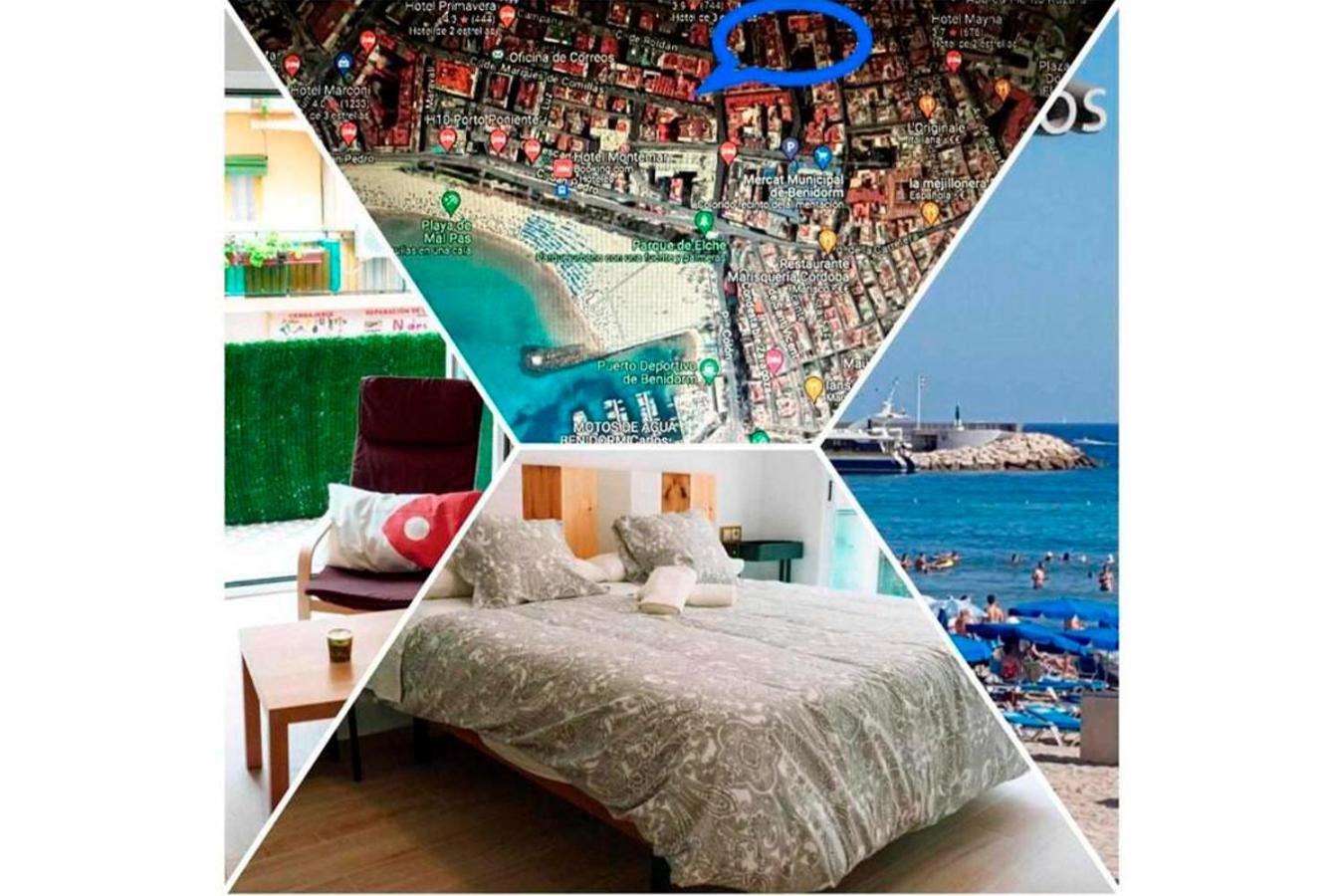 Centralmar Centro Superior Apartaments Benidorm Eksteriør bilde